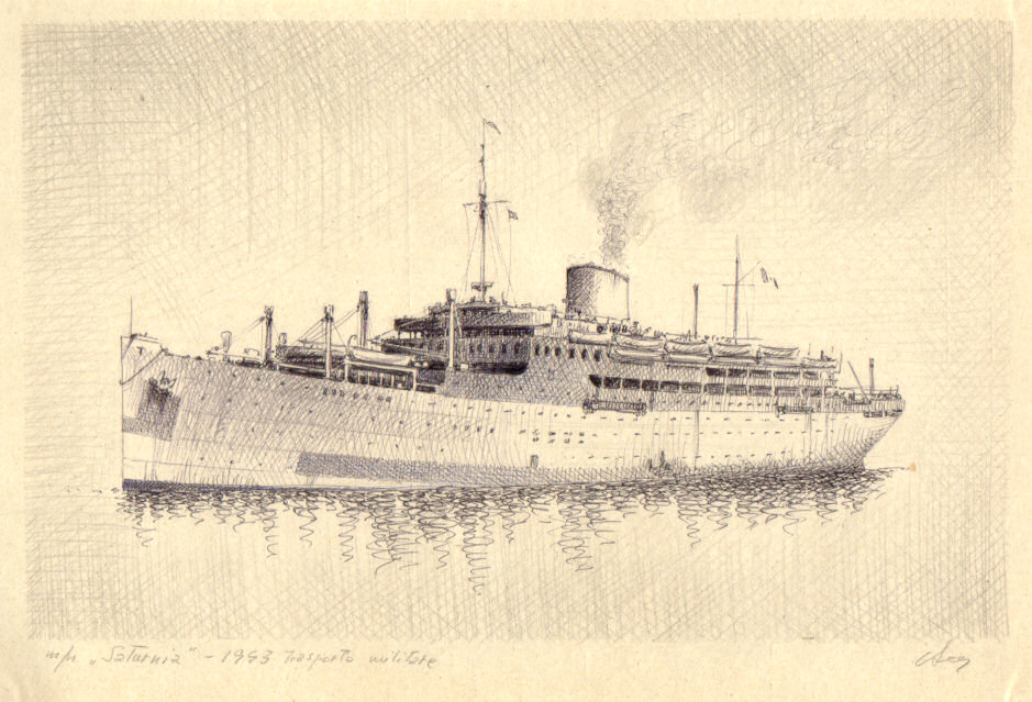 1943 - Motonave 'Saturnia'
